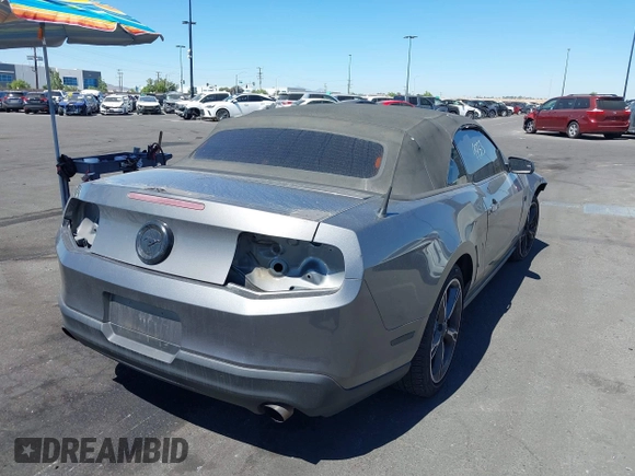 2011 Ford Mustang V6 with VIN 1ZVBP8EMXB5159478, listed as a IAAI auction lot 42609933 with 220,282 mi miles and . Bid and sale history available at DreamBid. Image 4.