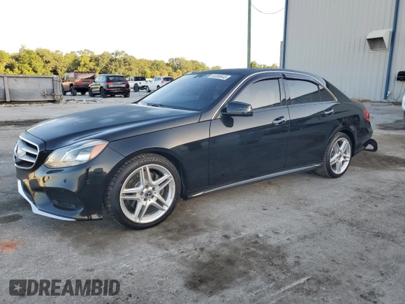 2014 Mercedes-Benz E 350 Sport with VIN WDDHF5KB2EA830547, listed as a Copart auction lot 55369645 with 109,051 mi miles and Salvage title. Bid and sale history available at DreamBid. Image 1.