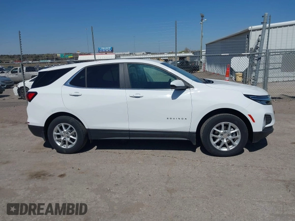 2023 Chevrolet Equinox LT with VIN 3GNAXTEG6PL250273, listed as a IAAI auction lot 41856123 with 7,900 mi miles and . Bid and sale history available at DreamBid. Image 13.