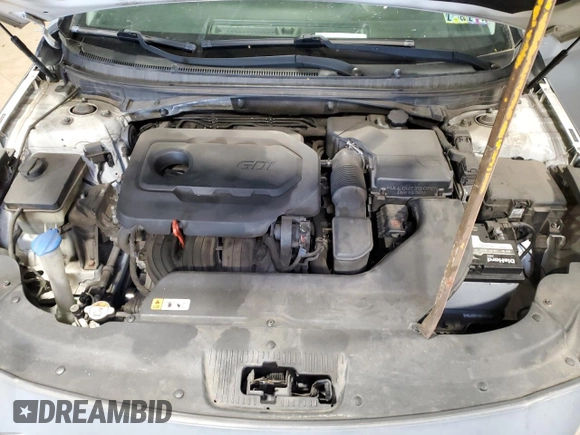 2017 Hyundai Sonata 2.4L z VIN 5NPE24AF4HH492833, wystawiony jako Copart lot #54336935 z przebiegiem 123 151 mil mil oraz Szkoda całkowita • Salvage title. Historia ofert i sprzedaży dostępna na DreamBid. Obrazek 11.