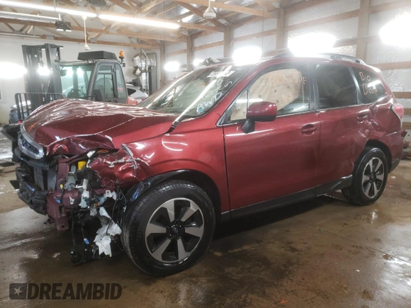 2017 Subaru Forester Limited with VIN JF2SJARC3HH431651, listed as a Copart auction lot 39871653 with 0 mi miles. Bid and sale history available at carsss.com. Image 1.