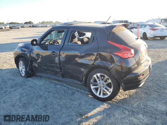 2014 Nissan Juke SV with VIN JN8AF5MV8ET364795, listed as a Copart auction lot 59125284 with Not Provided miles and Salvage Title. Bid and sale history available at DreamBid. Image 2.
