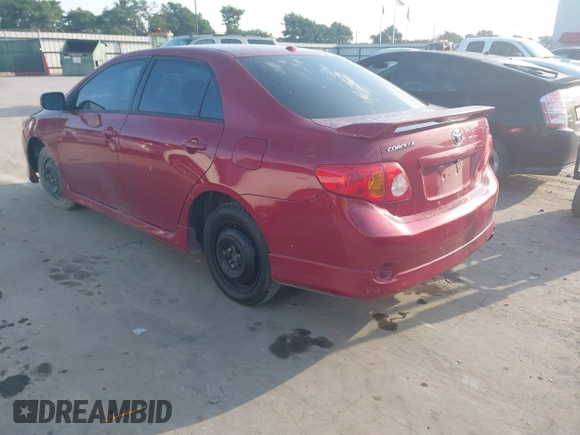2010 Toyota Corolla with VIN 1NXBU4EE5AZ261543, listed as a IAAI auction lot 42214774 with 179,539 mi miles and . Bid and sale history available at carsss.com. Image 3.