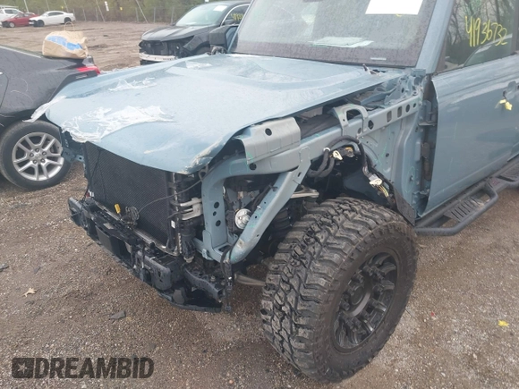 2022 Ford Bronco with VIN 1FMDE5BH1NLB25626, listed as a IAAI auction lot 41936732 with 50,963 mi miles and . Bid and sale history available at DreamBid. Image 6.
