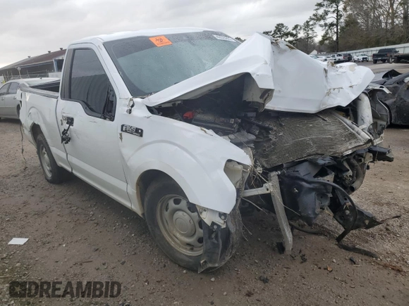 2020 Ford F-150 XL with VIN 1FTMF1CB4LKD31594, listed as a Copart auction lot 42820805 with Not Provided miles and Salvage Title. Bid and sale history available at carsss.com. Image 4.