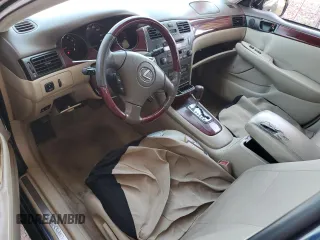 2003 Lexus ES 300 with VIN JTHBF30G430107593, listed as a Copart auction lot 52400765 with 270,767 mi miles and Salvage Title. Bid and sale history available at DreamBid. Image 8.