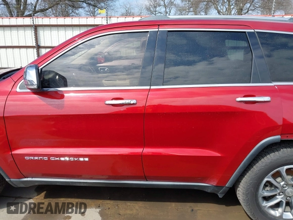 2014 Jeep Grand Cherokee Limited with VIN 1C4RJEBG7EC519984, listed as a IAAI auction lot 41578472 with 96,021 mi miles. Bid and sale history available at carsss.com. Image 15.