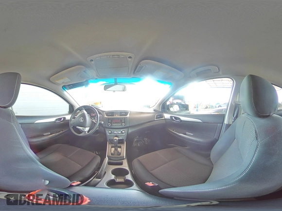 2017 Nissan Sentra S with VIN 3N1AB7AP6HY265433, listed as a Copart auction lot 59423425 with 86,718 mi miles and Salvage title. Bid and sale history available at DreamBid. Image 14.