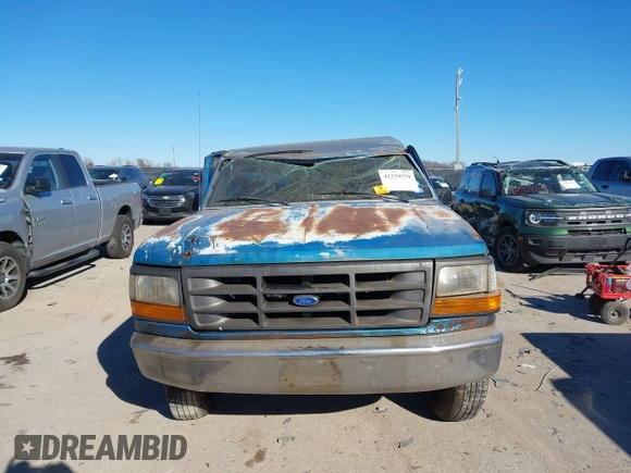 1994 Ford F-150 with VIN 1FTEX14Y5RKB51327, listed as a IAAI auction lot 41239570 with 1 mi miles. Bid and sale history available at carsss.com. Image 11.
