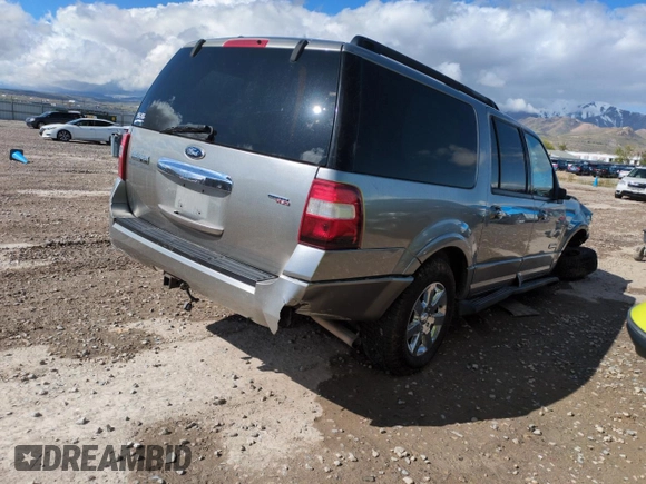 2008 Ford Expedition Max SSV z VIN 1FMFK16538LA82826, wystawiony jako Copart lot #54740235 z przebiegiem 113 790 mil mil oraz Szkoda całkowita • Salvage title. Historia ofert i sprzedaży dostępna na DreamBid. Obrazek 3.