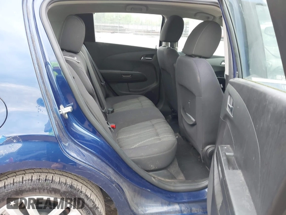 2013 Chevrolet Sonic LT with VIN 1G1JC6SH0D4196613, listed as a IAAI auction lot 42032791 with 175,316 mi miles. Bid and sale history available at carsss.com. Image 8.