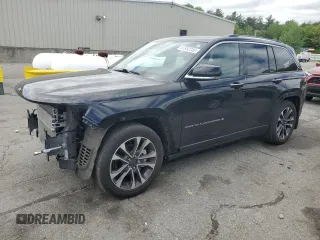 2022 Jeep Grand Cherokee Overland with VIN 1C4RJHDG0N8579025, listed as a Copart auction lot 57352245 with 47,194 mi miles and Salvage title. Bid and sale history available at DreamBid. Image 1.