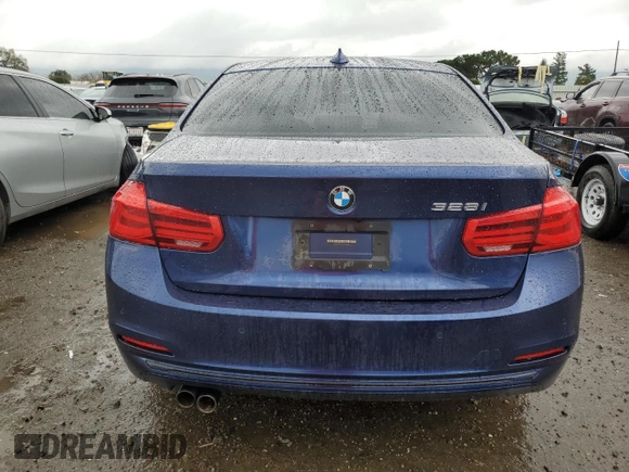 2016 BMW 3 Series 328i with VIN WBA8E9G55GNT81414, listed as a Copart auction lot 47995395 with 87,793 mi miles and Salvage Title. Bid and sale history available at carsss.com. Image 6.