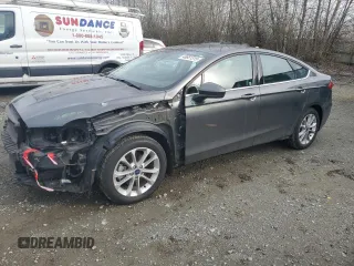2020 Ford Fusion Hybrid SE with VIN 3FA6P0LU4LR177066, listed as a Copart auction lot 48681315 with 52,660 mi miles and Clean Title. Bid and sale history available at carsss.com. Image 1.