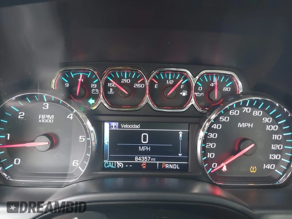 2017 Chevrolet Silverado 1500 LT with VIN 3GCPCREC3HG445305, listed as a IAAI auction lot 41894025 with 84,357 mi miles. Bid and sale history available at carsss.com. Image 7.