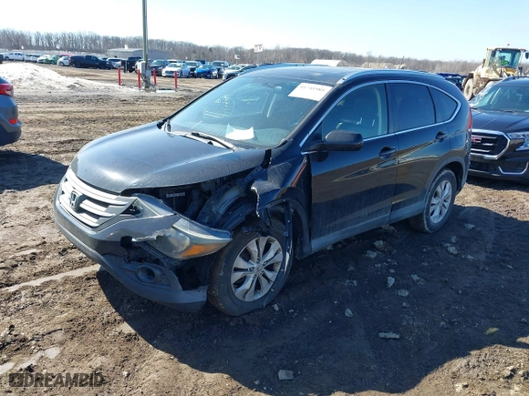 2012 Honda CR-V EX-L with VIN JHLRM4H73CC008975, listed as a IAAI auction lot 41741985 with 160,768 mi miles. Bid and sale history available at carsss.com. Image 17.