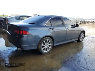 2007 Acura TSX Navi with VIN JH4CL969X7C008290, listed as a Copart auction lot 49184415 with Not provided miles and Salvage title. Bid and sale history available at DreamBid. Image 3.