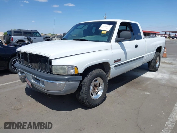 2001 Dodge Ram 2500 with VIN 3B7KC23661G710707, listed as a IAAI auction lot 42073721 with 179,280 mi miles. Bid and sale history available at carsss.com. Image 2.