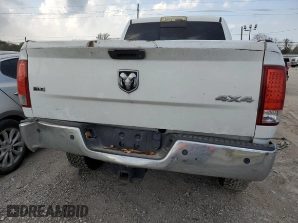 2017 Ram 2500 SLT with VIN 3C6UR5DL4HG776414, listed as a Copart auction lot 45248074 with 207,974 mi miles and Salvage title. Bid and sale history available at DreamBid. Image 6.