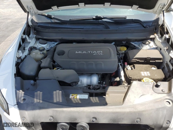 2017 Jeep Cherokee Latitude with VIN 1C4PJLCB4HW535741, listed as a Copart auction lot 66332684 with 118,692 mi miles and Salvage Title. Bid and sale history available at carsss.com. Image 14.