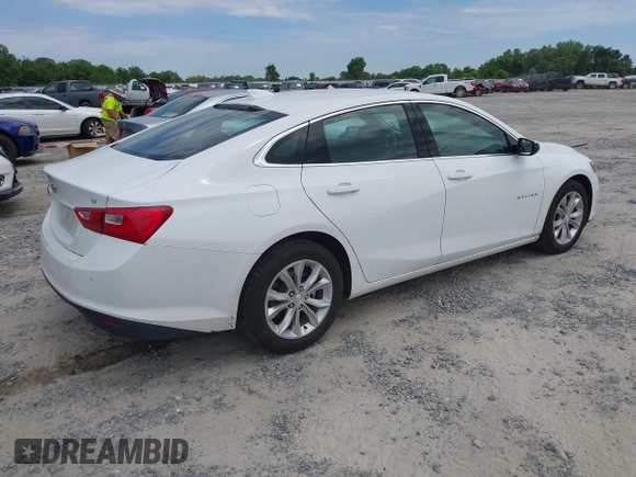 2024 Chevrolet Malibu LT with VIN 1G1ZD5ST7RF105489, listed as a IAAI auction lot 42208886 with 45,694 mi miles and . Bid and sale history available at DreamBid. Image 4.