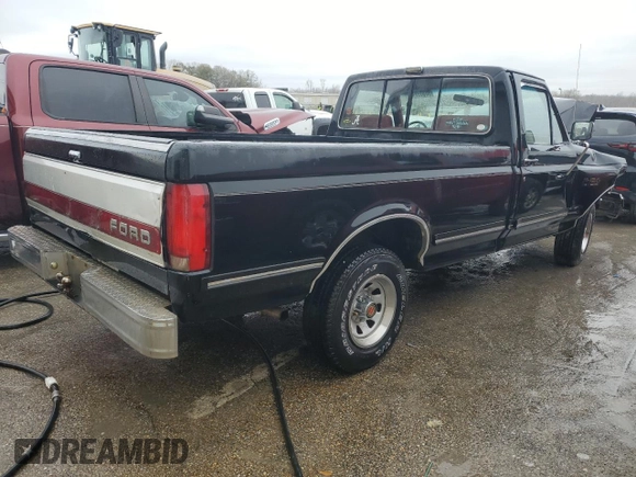 1991 Ford F-150 with VIN 1FTDF15Y2MNA23857, listed as a Copart auction lot 86339744 with 97,118 mi miles and Salvage Title. Bid and sale history available at carsss.com. Image 3.