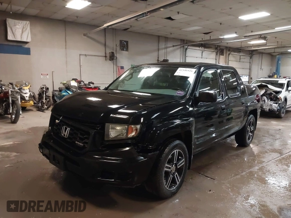 2013 Honda Ridgeline Sport with VIN 5FPYK1F77DB001247, listed as a IAAI auction lot 42346926 with 187,565 mi miles and . Bid and sale history available at DreamBid. Image 17.