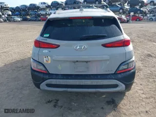 2022 Hyundai Kona SEL with VIN KM8K32AB2NU793938, listed as a IAAI auction lot 41889055 with 49,969 mi miles. Bid and sale history available at carsss.com. Image 17.