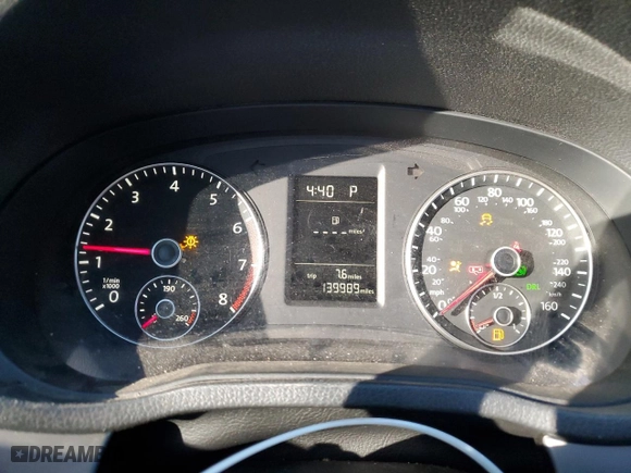 2015 Volkswagen Passat 1.8T S with VIN 1VWAT7A39FC112443, listed as a Copart auction lot 46437775 with 139,989 mi miles and Salvage Title. Bid and sale history available at carsss.com. Image 9.
