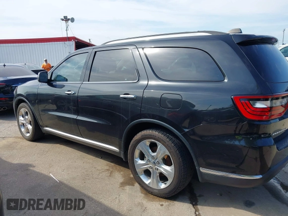 2015 Dodge Durango SXT with VIN 1C4RDHAG3FC127841, listed as a IAAI auction lot 42693953 with 214,854 mi miles and . Bid and sale history available at DreamBid. Image 14.