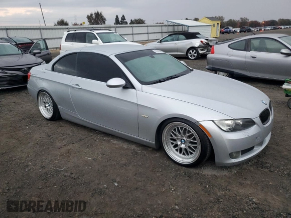 2007 BMW 3 Series 328i with VIN WBAWR33507PX75132, listed as a Copart auction lot 80589484 with 123,857 mi miles and Clean title. Bid and sale history available at DreamBid. Image 4.