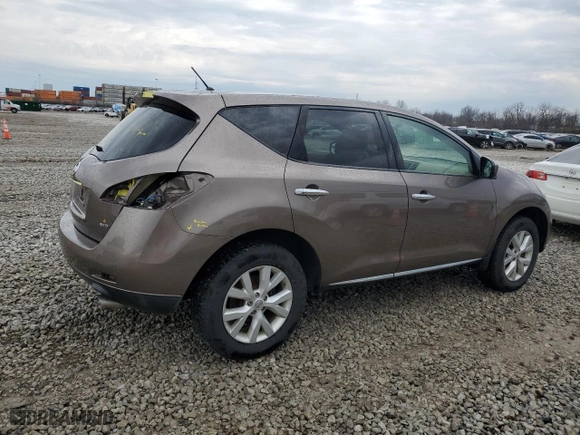 2011 Nissan Murano SL with VIN JN8AZ1MWXBW169574, listed as a Copart auction lot 50982905 with 127,270 mi miles and Salvage Title. Bid and sale history available at carsss.com. Image 3.