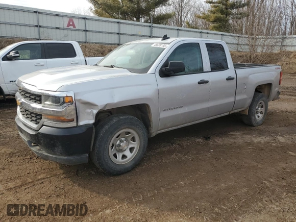 2017 Chevrolet Silverado 1500 Work Truck with VIN 1GCVKNEC2HZ405171, listed as a Copart auction lot 48628195 with 198,318 mi miles and Clean Title. Bid and sale history available at carsss.com. Image 1.