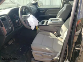 2018 Chevrolet Silverado 1500 Custom with VIN 1GCRCPEC4JZ264250, listed as a Copart auction lot 50383785 with 98,181 mi miles and Salvage Title. Bid and sale history available at carsss.com. Image 7.