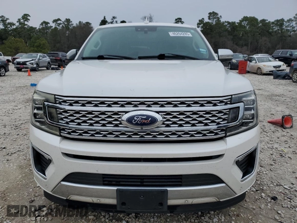 2018 Ford Expedition Platinum with VIN 1FMJU1LT9JEA25824, listed as a Copart auction lot 46264285 with 136,812 mi miles and Salvage Title. Bid and sale history available at carsss.com. Image 5.