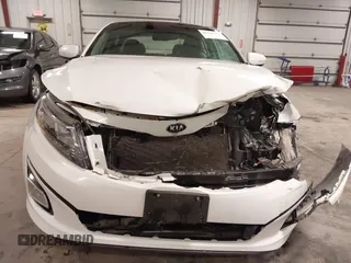 2015 Kia Optima EX z VIN 5XXGN4A7XFG502833, wystawiony jako IAAI lot #42193532 z przebiegiem 180 272 mil mil oraz . Historia ofert i sprzedaży dostępna na DreamBid. Obrazek 6.