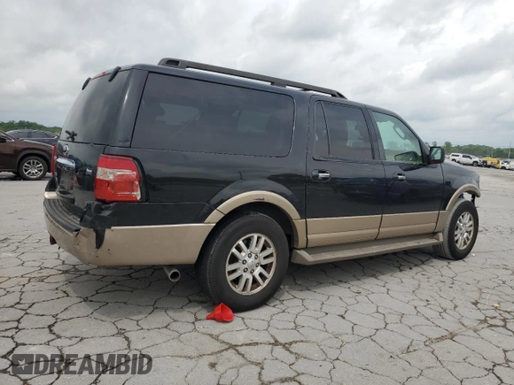 2012 Ford Expedition EL King Ranch with VIN 1FMJK1J55CEF48674, listed as a Copart auction lot 54337485 with 329,922 mi miles and Salvage Title. Bid and sale history available at carsss.com. Image 3.