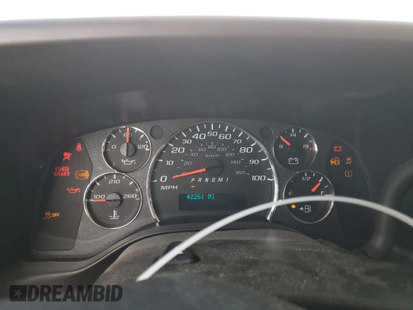 2022 GMC Savana Cargo z VIN 1GTW7AFP4N1147665, wystawiony jako Copart lot #54802085 z przebiegiem 42 261 mil mil oraz Szkody całkowita. Historia ofert i sprzedaży dostępna na DreamBid. Obrazek 9.