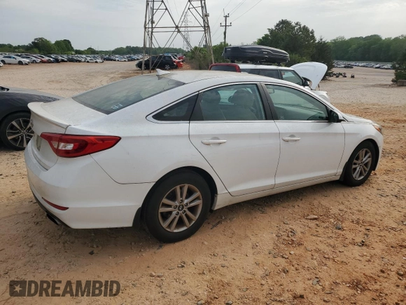 2015 Hyundai Sonata SE with VIN 5NPE24AF4FH224961, listed as a Copart auction lot 54130185 with 113,615 mi miles and Salvage Title. Bid and sale history available at DreamBid. Image 3.
