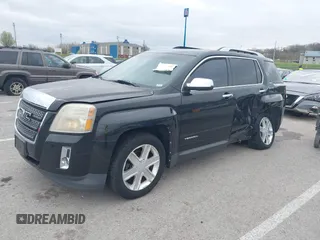 2010 GMC Terrain SLT-2 with VIN 2CTALHEWXA6407389, listed as a IAAI auction lot 41922327 with 100,813 mi miles and . Bid and sale history available at carsss.com. Image 2.