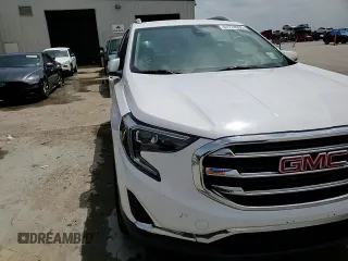 2020 GMC Terrain SLT with VIN 3GKALPEV0LL256076, listed as a Copart auction lot 61774535 with 101,747 mi miles and Salvage title. Bid and sale history available at DreamBid. Image 14.