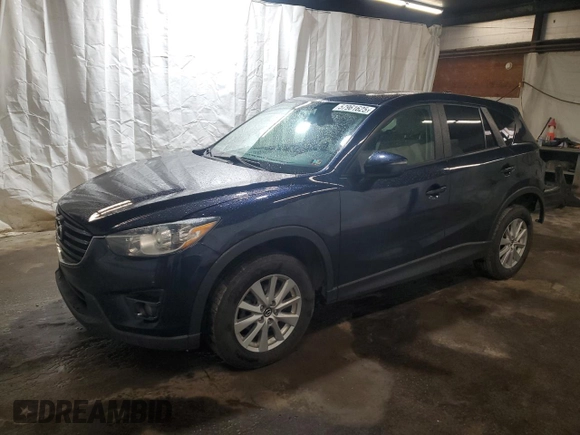 2016 Mazda CX-5 Touring z VIN JM3KE4CY4G0838908, wystawiony jako Copart lot #57961625 z przebiegiem 178 615 mil mil oraz Szkoda całkowita • Salvage title. Historia ofert i sprzedaży dostępna na DreamBid. Obrazek 1.