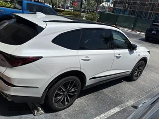 2023 Acura MDX with VIN 5J8YE1H33PL035098, listed as a Copart auction lot 52357225 with 6,640 mi miles and Clean Title. Bid and sale history available at carsss.com. Image 4.