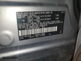 2021 Toyota RAV4 XLE with VIN 2T3P1RFV0MC208028, listed as a Copart auction lot 46228765 with 47,203 mi miles and Salvage Title. Bid and sale history available at carsss.com. Image 13.