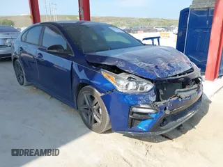 2021 Kia Forte GT-Line z VIN 3KPF34AD2ME386931, wystawiony jako IAAI lot #42333561 z przebiegiem 83 689 mil mil oraz . Historia ofert i sprzedaży dostępna na DreamBid. Obrazek 1.