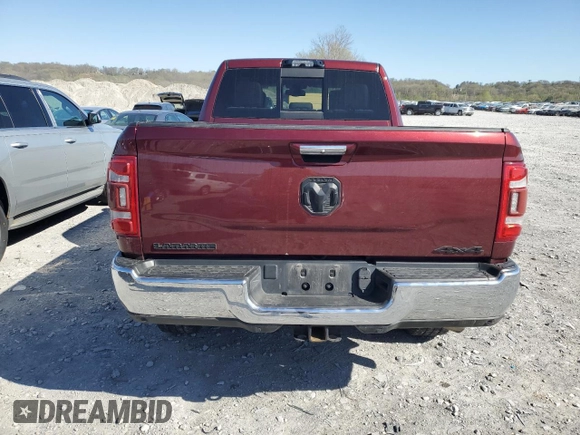2021 Ram 2500 Laramie z VIN 3C6UR5FL4MG631655, wystawiony jako Copart lot #52765795 z przebiegiem 142 486 mil mil oraz Szkoda całkowita • Salvage title. Historia ofert i sprzedaży dostępna na DreamBid. Obrazek 6.