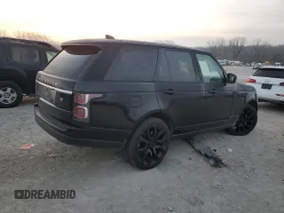 2019 Land Rover Range Rover HSE with VIN SALGS2SV7KA541100, listed as a Copart auction lot 86138804 with Not provided miles and Salvage title. Bid and sale history available at DreamBid. Image 3.