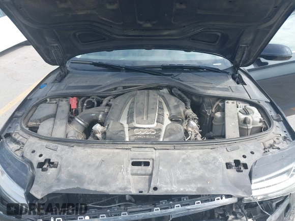 2015 Audi A8 4.0T with VIN WAU32AFD6FN002710, listed as a IAAI auction lot 42447149 with 109,791 mi miles and . Bid and sale history available at DreamBid. Image 10.