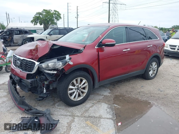 2020 Kia Sorento LX with VIN 5XYPG4A31LG686087, listed as a IAAI auction lot 41976544 with 111,158 mi miles and . Bid and sale history available at DreamBid. Image 18.