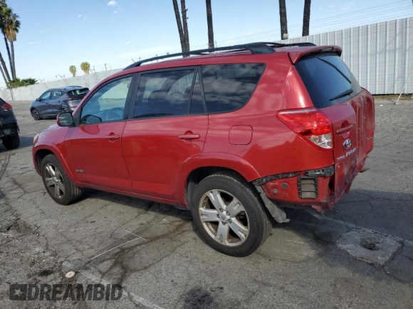 2006 Toyota RAV4 Sport with VIN JTMZD32V366019525, listed as a Copart auction lot 47143715 with 194,502 mi miles and Salvage Title. Bid and sale history available at carsss.com. Image 2.
